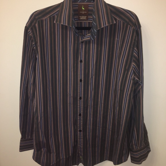 TailorByrd Men’s Button down Shirt (L) - Picture 4 of 7